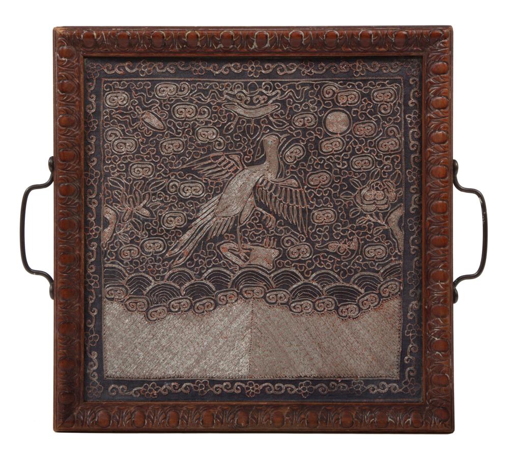 CHINESE EMBROIDERED SILK CIVIL RANK