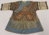 CHINESE EMBROIDERED SILK DRAGO