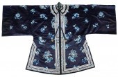 CHINESE EMBROIDERED SILK LADY'