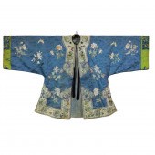 CHINESE EMBROIDERED SILK LADY'