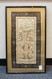 CHINESE EMBROIDERED TEXTILE AN