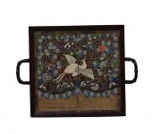 CHINESE EMBROIDERY "NINTH RANK