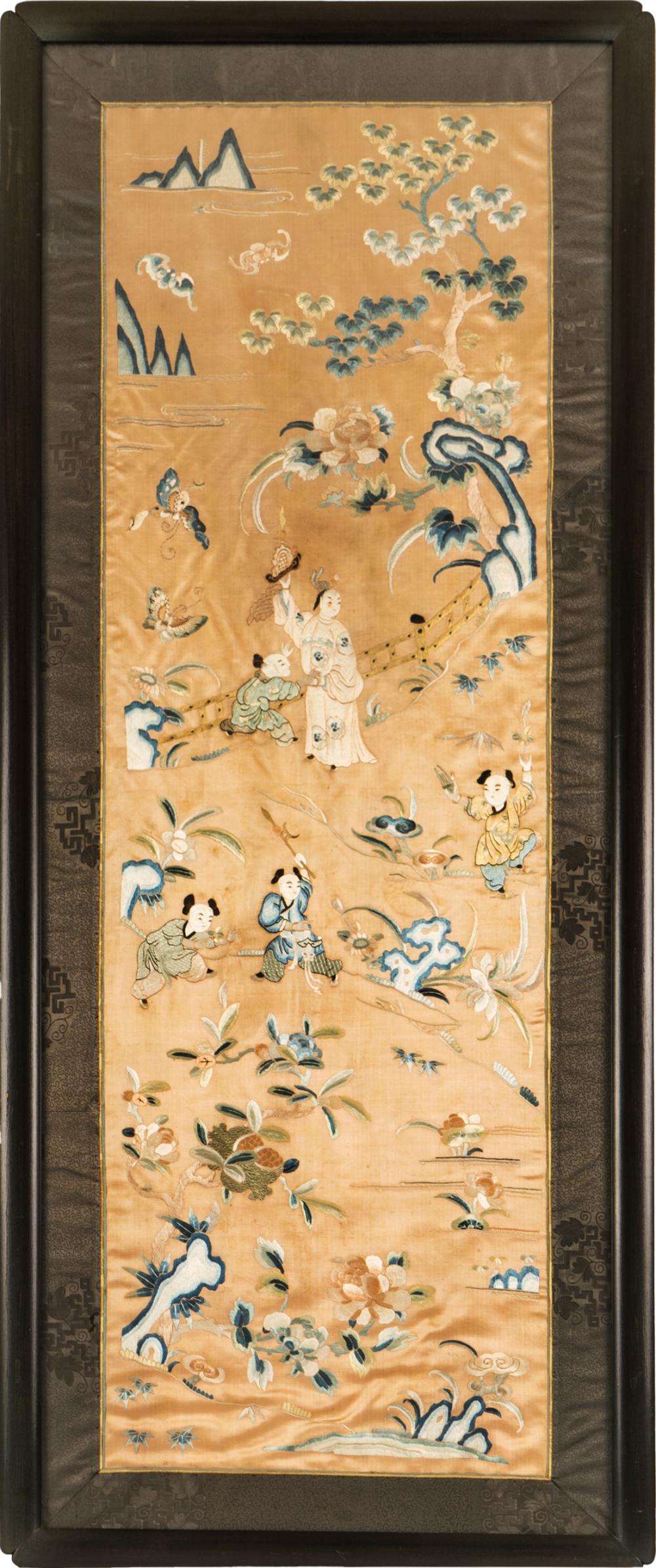 CHINESE EMBROIDERY PANELChinese