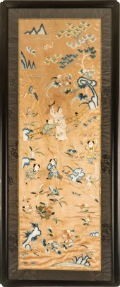 CHINESE EMBROIDERY PANELChines