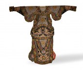 CHINESE EMBROIDERY WARRIOR DRA
