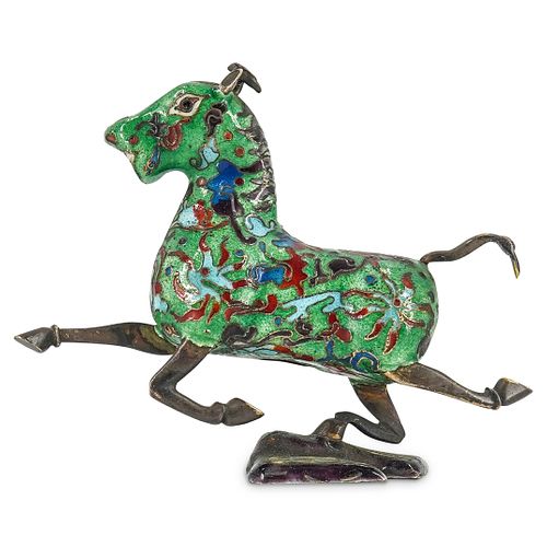 CHINESE ENAMEL AND SILVER