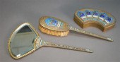 CHINESE ENAMEL DECORATED METAL