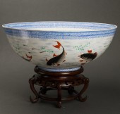 CHINESE ENAMELED EGGSHELL PORC