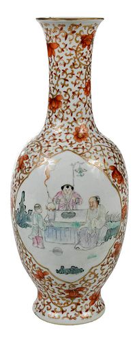 CHINESE ENAMELED PORCELAIN