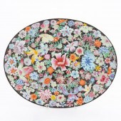 CHINESE EXPORT 1000 FLOWERS OV
