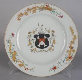 CHINESE EXPORT ARMORIAL CHARGE