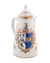 CHINESE EXPORT ARMORIAL COFFEE