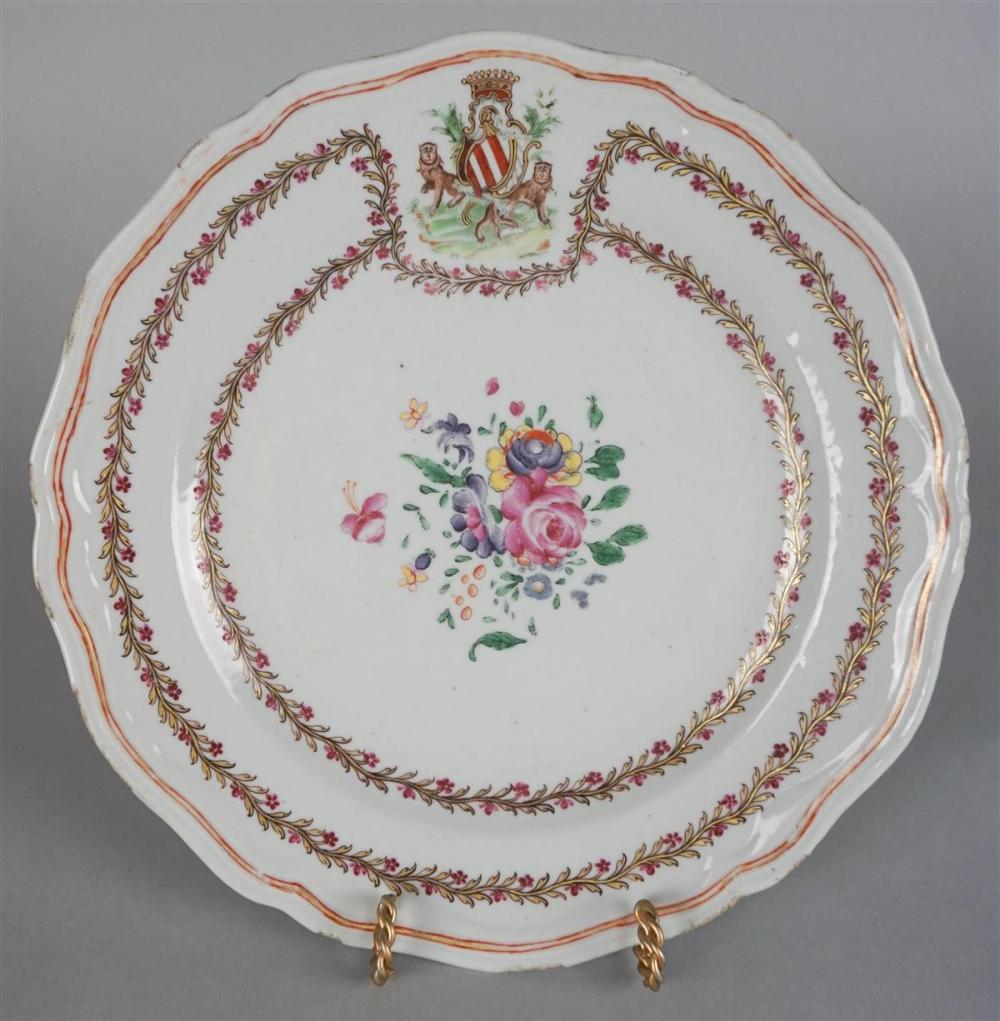 CHINESE EXPORT ARMORIAL FAMILLE