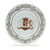 CHINESE EXPORT ARMORIAL PLATE,