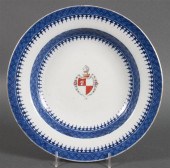 Chinese Export armorial porcel