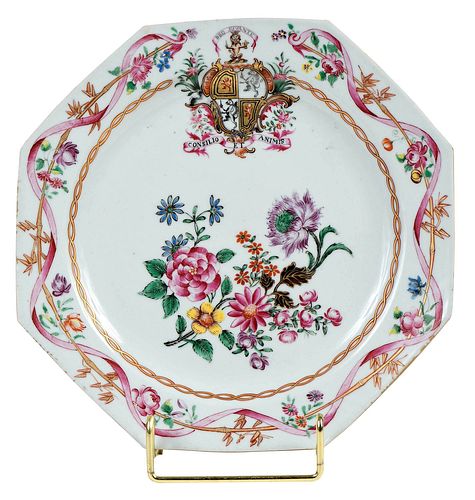 CHINESE EXPORT ARMORIAL PORCELAIN