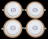 CHINESE EXPORT ARMORIAL PORCEL