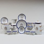 CHINESE EXPORT ARMORIAL TEA AN