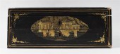 CHINESE EXPORT BLACK AND GOLD