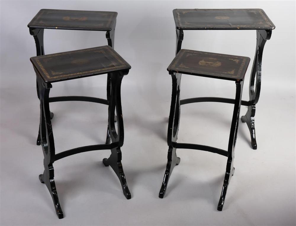 CHINESE EXPORT BLACK AND GOLD