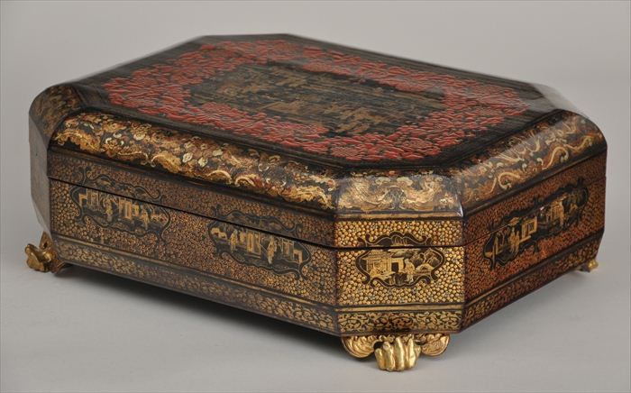 CHINESE EXPORT BLACK LACQUER