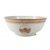 CHINESE EXPORT BLUE AND SEPIA