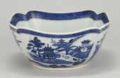 CHINESE EXPORT BLUE AND WHITE