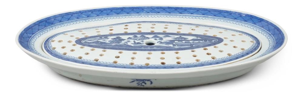 CHINESE EXPORT BLUE AND WHITE