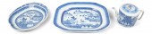 CHINESE EXPORT BLUE AND WHITE