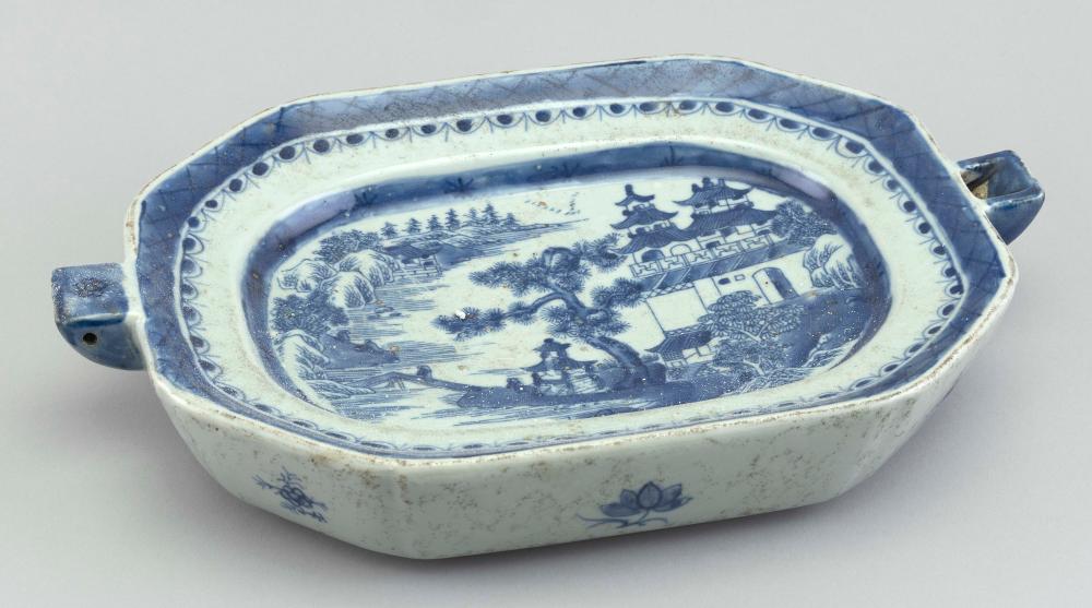CHINESE EXPORT BLUE AND WHITE