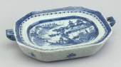 CHINESE EXPORT BLUE AND WHITE
