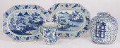 CHINESE EXPORT BLUE AND WHITE