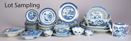 CHINESE EXPORT BLUE AND WHITE