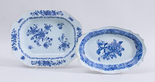 CHINESE EXPORT BLUE AND WHITE