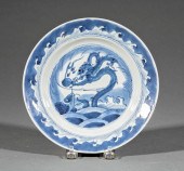 CHINESE EXPORT BLUE AND WHITE