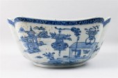 CHINESE EXPORT BLUE AND WHITE