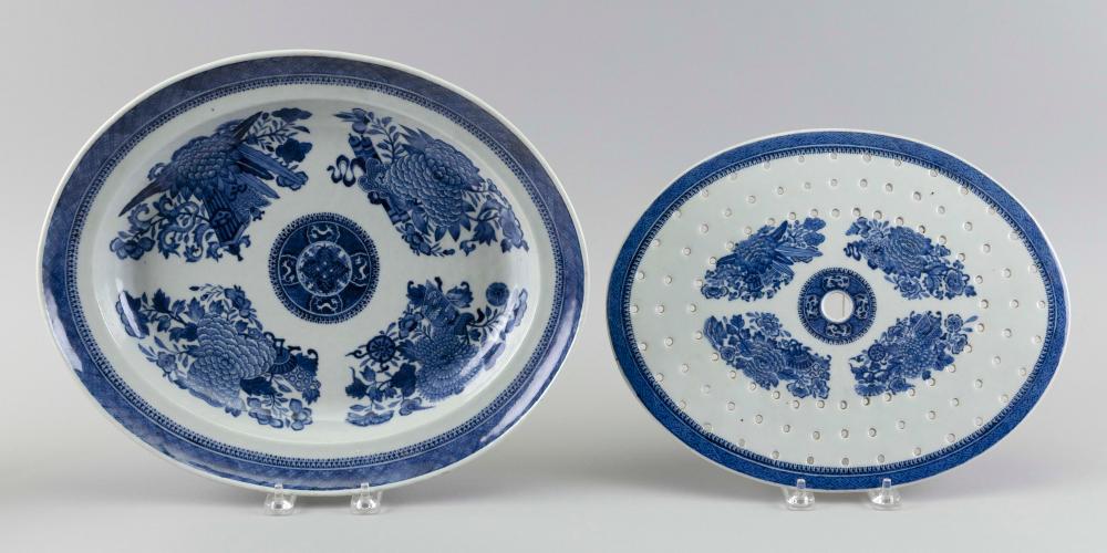 CHINESE EXPORT BLUE AND WHITE