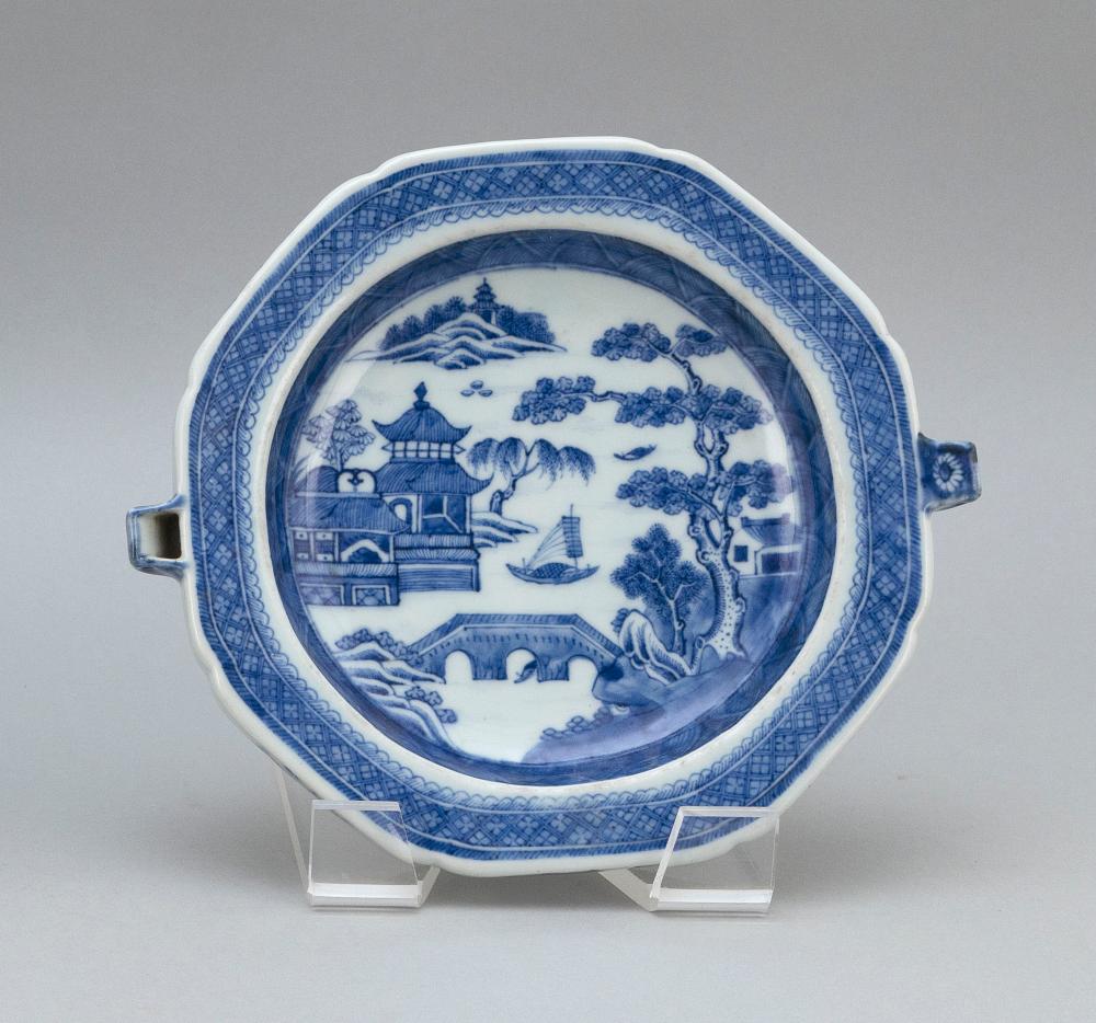 CHINESE EXPORT BLUE AND WHITE