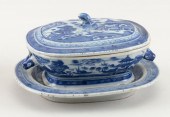 CHINESE EXPORT BLUE AND WHITE
