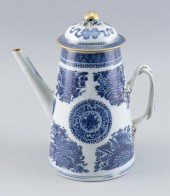 CHINESE EXPORT BLUE AND WHITE