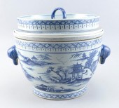 CHINESE EXPORT BLUE AND WHITE
