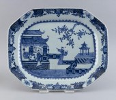 CHINESE EXPORT BLUE AND WHITE
