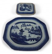CHINESE EXPORT BLUE AND WHITE