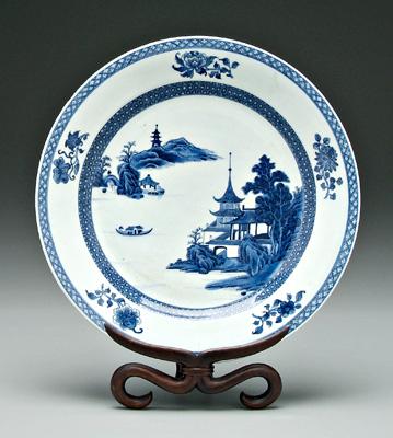 Chinese export blue and white
