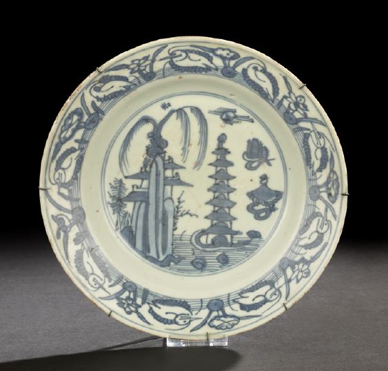 Chinese Export Blue-and-White