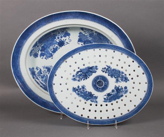 Chinese Export Blue Fitzhugh