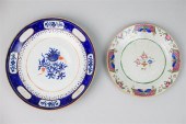 CHINESE EXPORT BLUE GROUND DIS