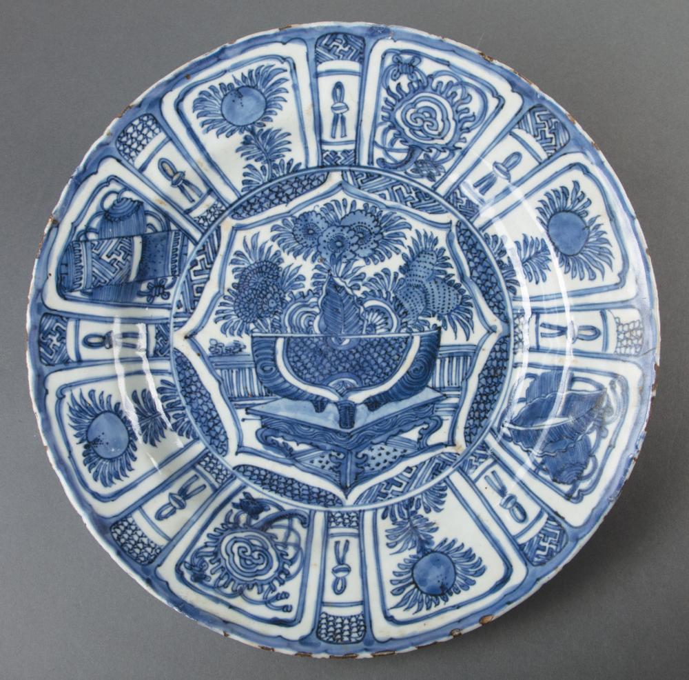 CHINESE EXPORT BLUE & WHITE KRAAK