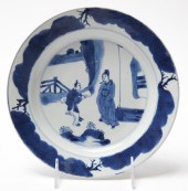 CHINESE EXPORT BLUE & WHITE PL