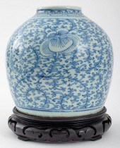 CHINESE EXPORT BLUE & WHITE PO